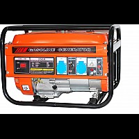 Γεννήτρια 3 kW 7,5 HP Benzine Single Phase AVR Manual Starter 100% Copper Windings GREENYARD 